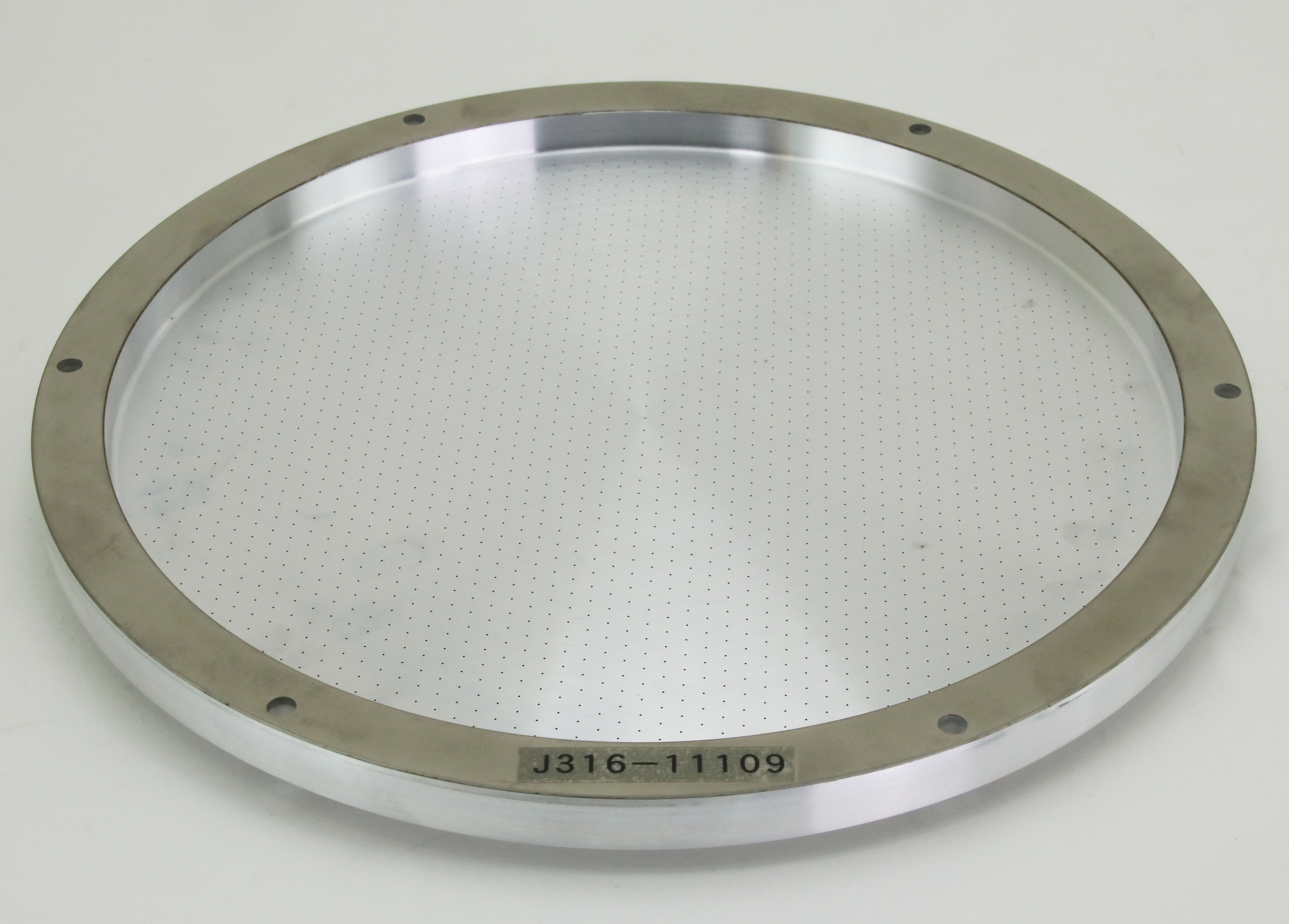 11109 APPLIED MATERIALS PLATE PERF 200MM GIANT GAP NITRIDE 0020